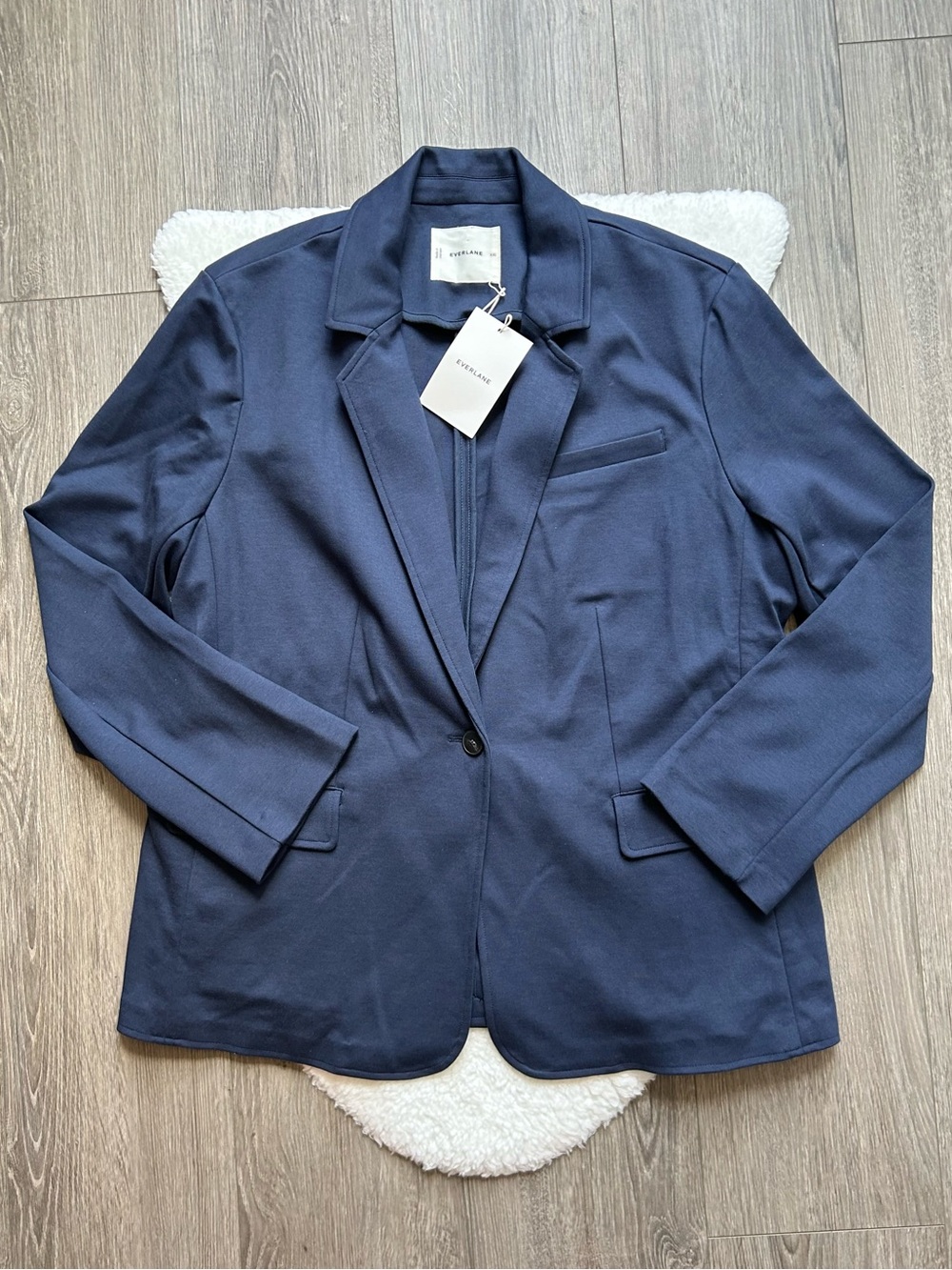 Everlane Navy The Dream Career Blazer NWT